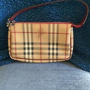 Burberry Check Clutch
